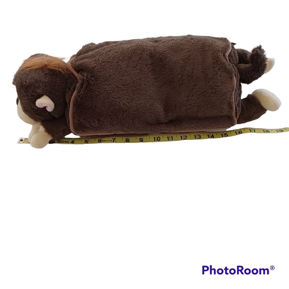 LapGear  Book / Tablet Device Pillow Rest Monkey Plush Soft Toy Stuffed Animal - Picture 5 of 7